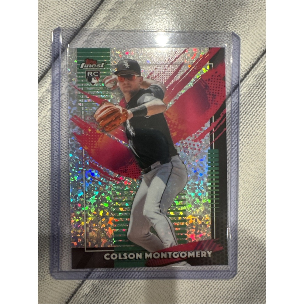 2026 Topps Finest Colton Montgomery RC #291 Mini Diamond Rookie Card
